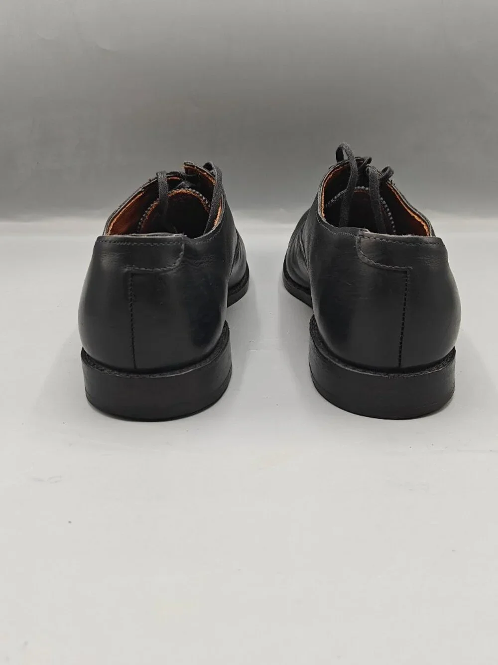 Allen Edmonds Carlyle Oxford Mens 9.5 D Black Good Leather Dress Shoes 8830